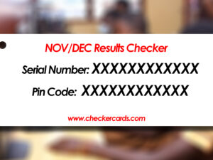 NOV/DEC Results Checker