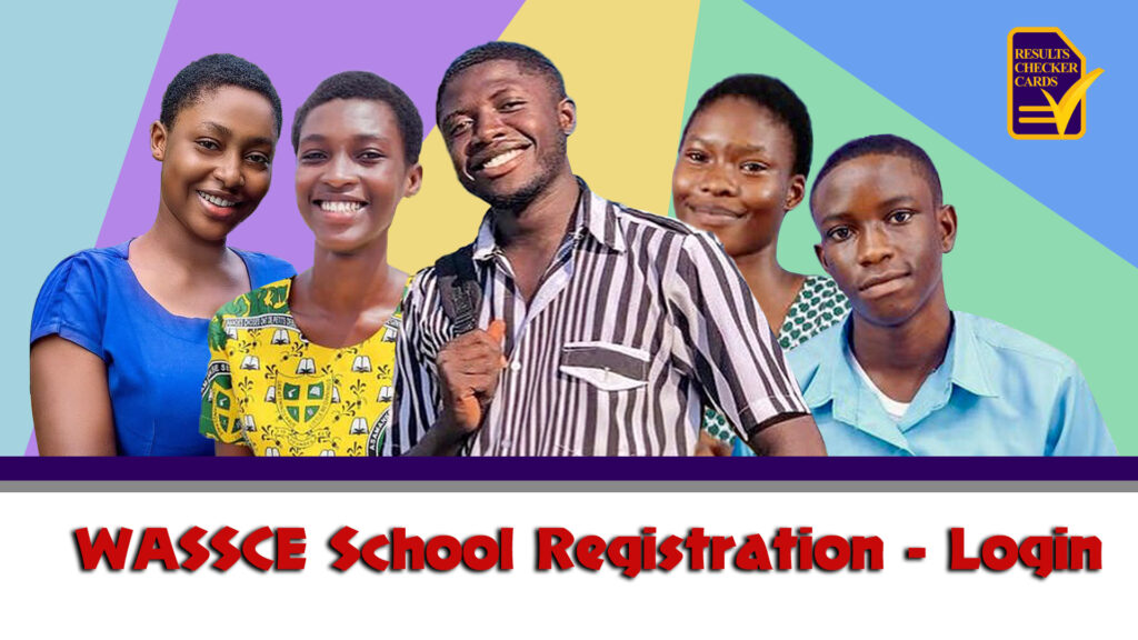 WASSCE School Registration - Login