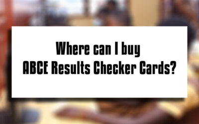 Where can I buy ABCE Results Checker Cards?