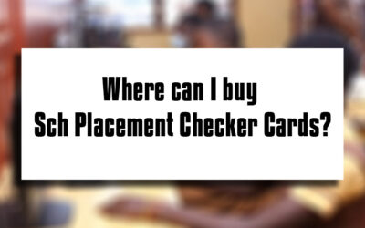 Where can I buy School Placement Checker Cards?