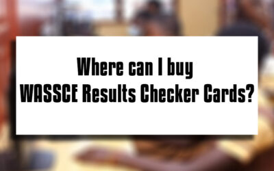 Where can I buy WASSCE Results Checker Cards?